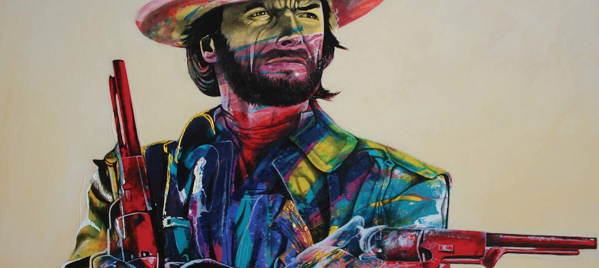 Clint Eastwood Canvas Art
