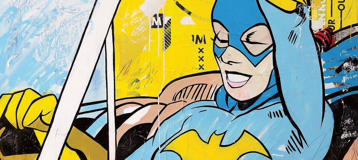 Batgirl Canvas Art Prints