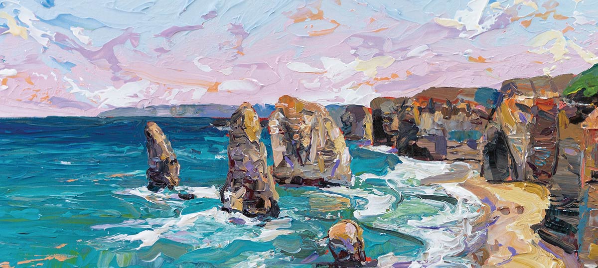 Contemporary Coastal Canvas Prints