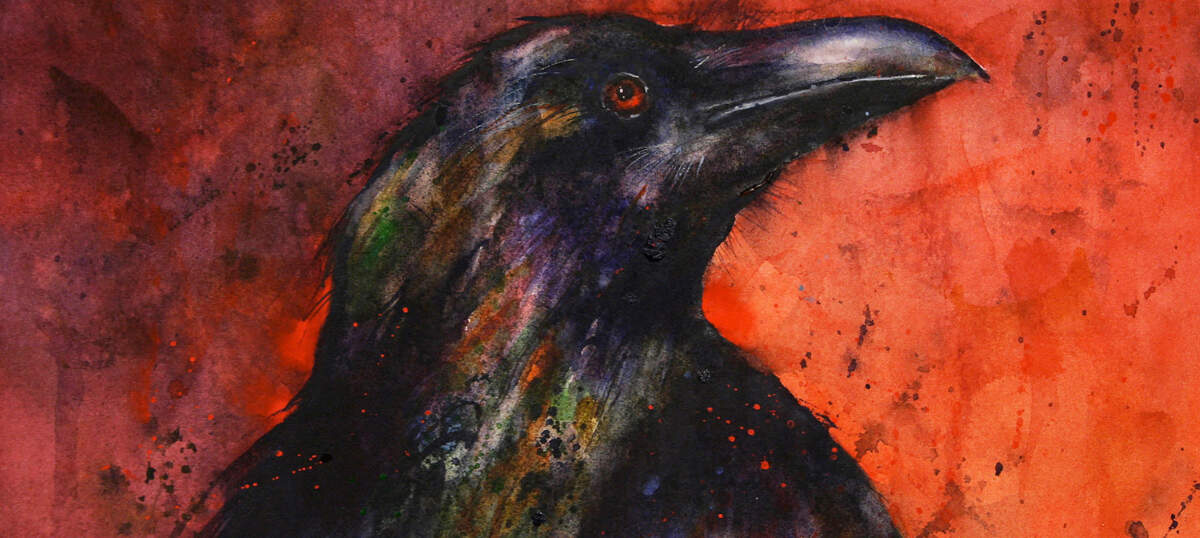 Crows Canvas Prints