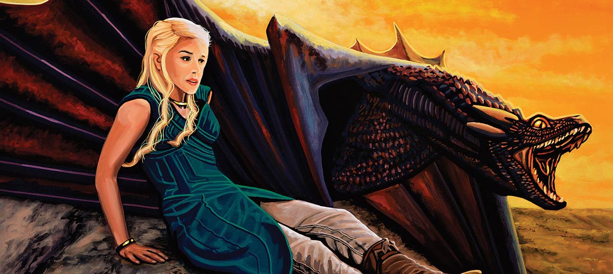 Daenerys Targaryen Art Prints