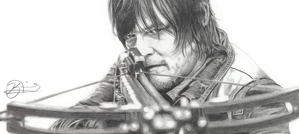 Daryl Dixon Canvas Art Prints