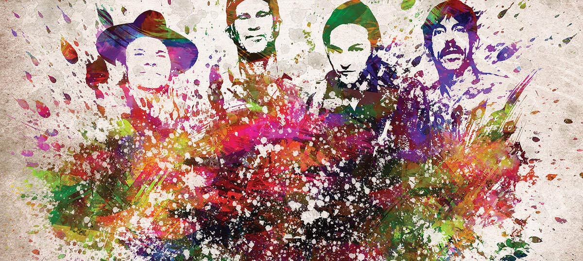Red Hot Chili Peppers Canvas Art Prints