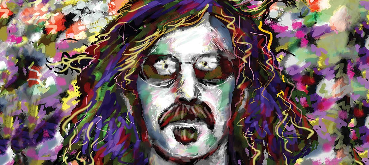 Frank Zappa Canvas Artwork