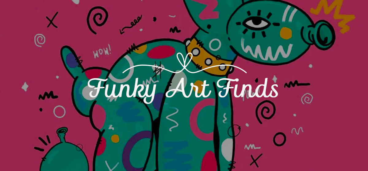 Funky Art Finds Art Prints iCanvas