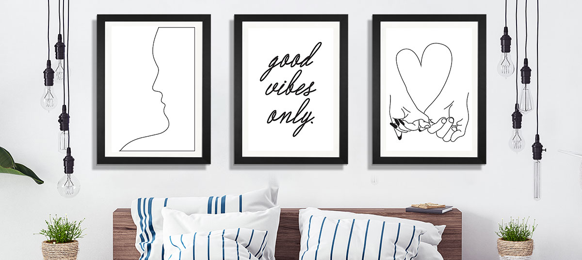 Get In Line Canvas Wall Art