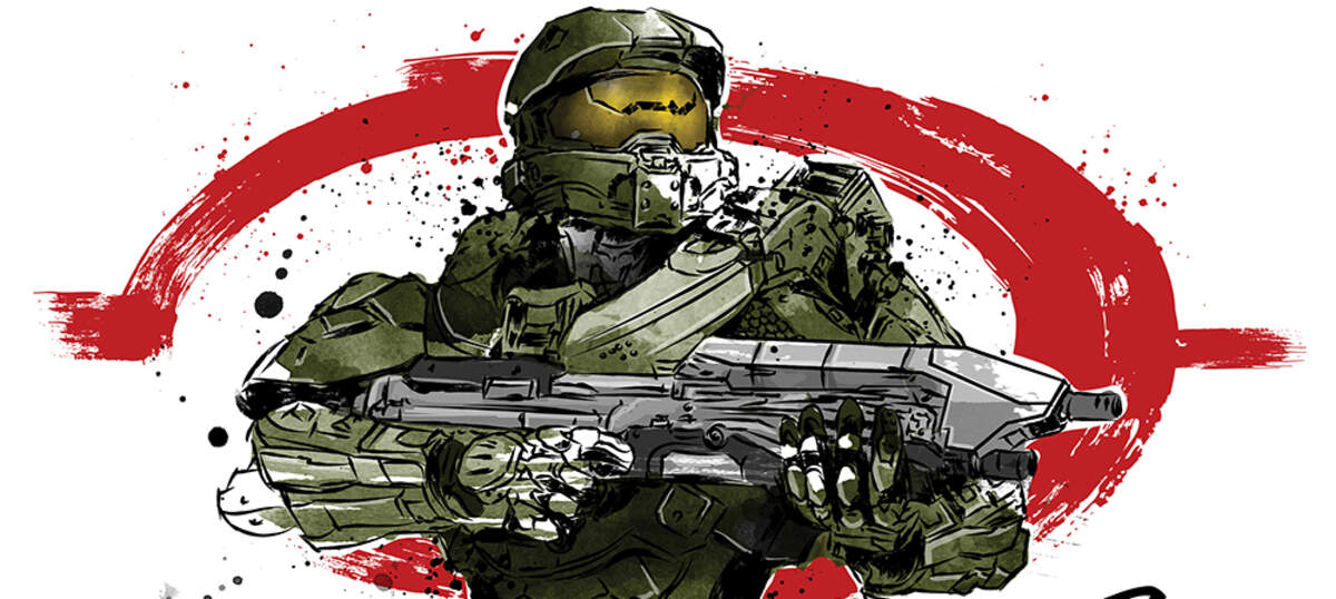 Halo Game Series Canvas Prints