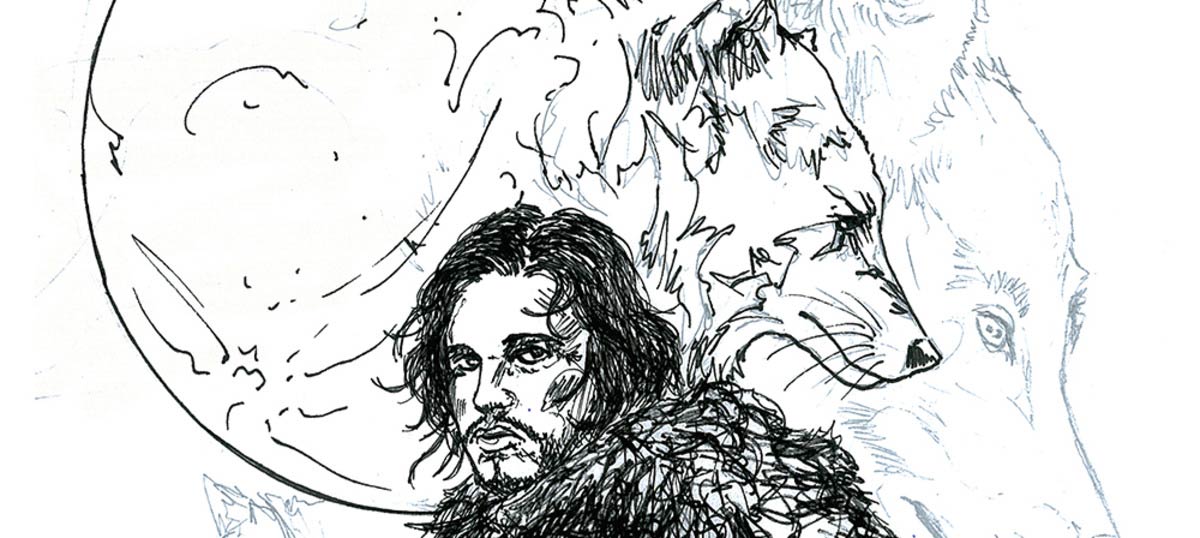 Jon Snow Canvas Wall Art