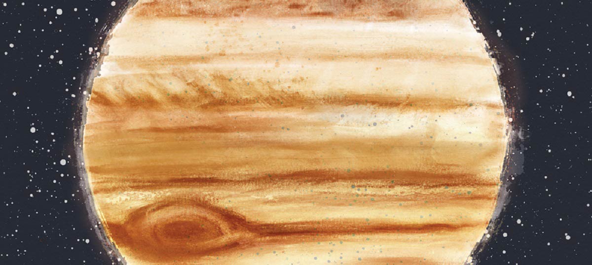 Jupiter Canvas Wall Art