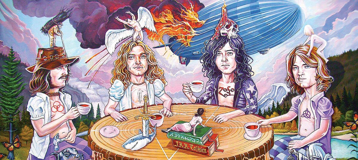 Led Zeppelin Canvas Art