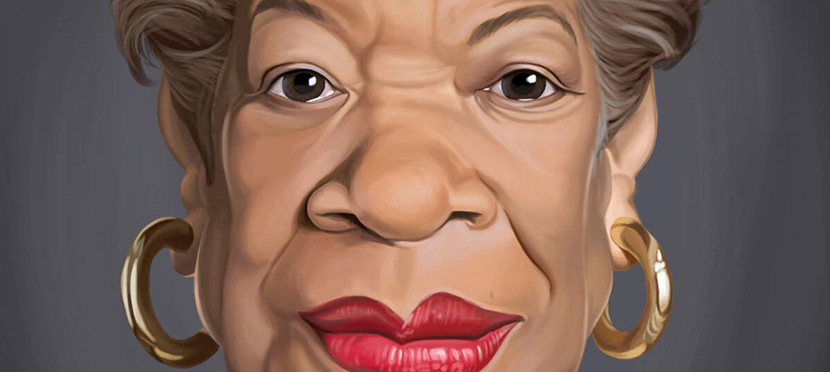 Maya Angelou Canvas Art Prints