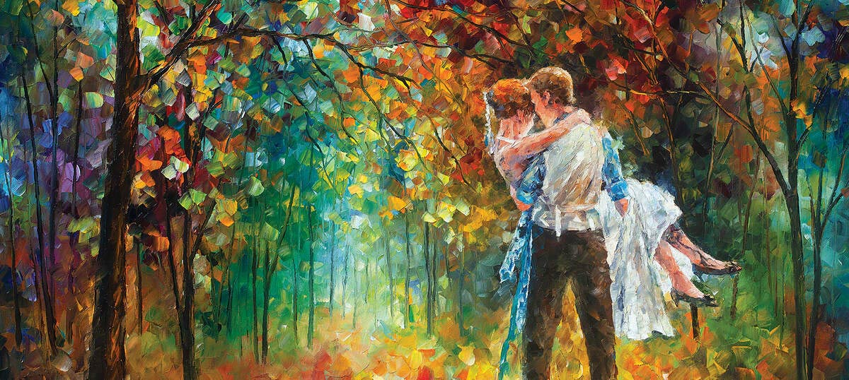 famous love couple paintings