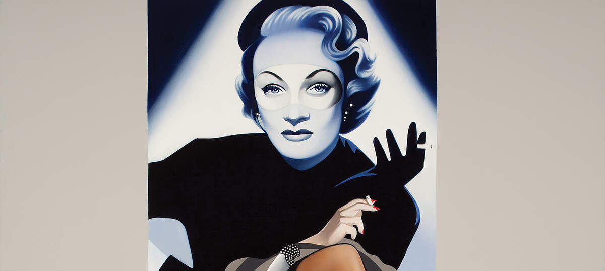Marlene Dietrich Canvas Art Prints