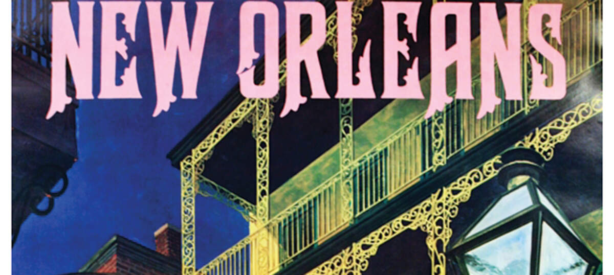 New Orleans Travel Posters Canvas Wall Art