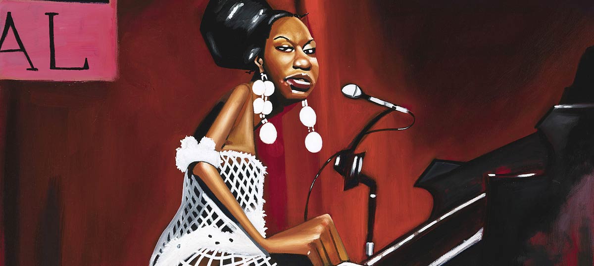 Nina Simone Canvas Artwork