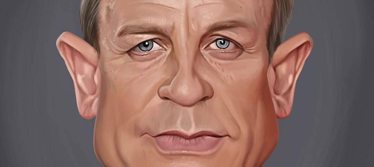 Daniel Craig Canvas Artwork