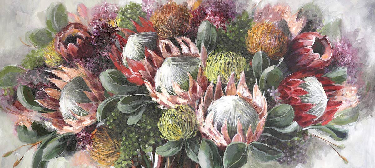 Protea Canvas Art Prints
