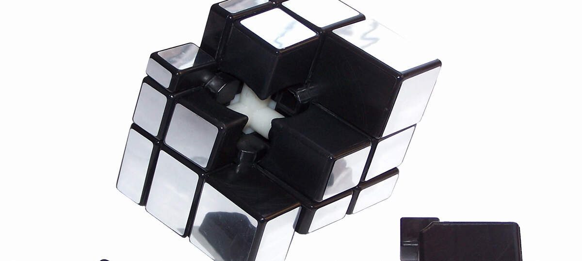 Rubik's Cube Canvas Art
