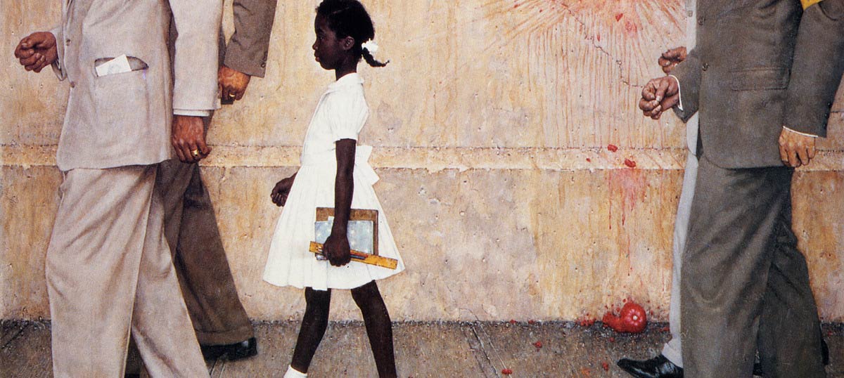 Ruby Bridges Canvas Artwork