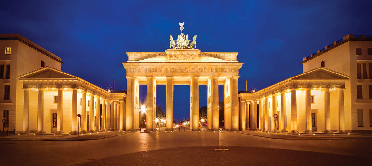 The Brandenburg Gate Canvas Art