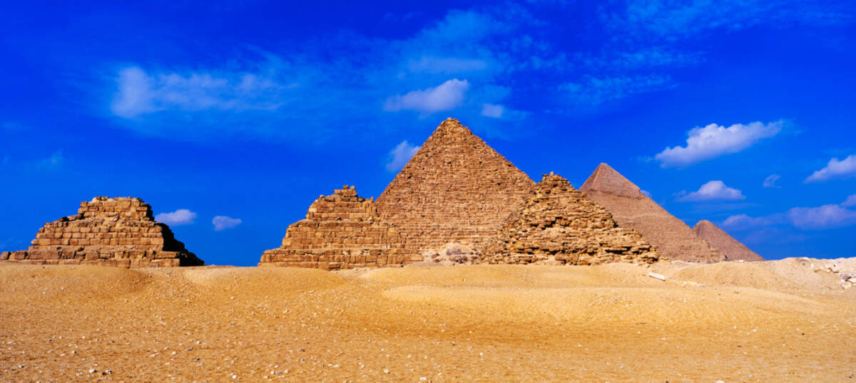 The Great Pyramids of Giza Canvas Prints