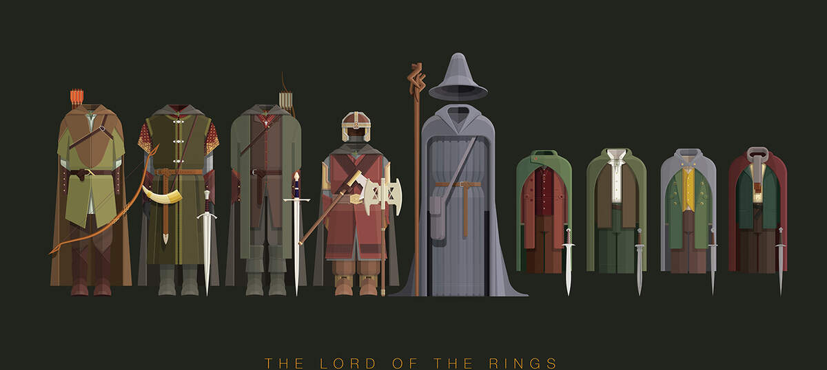 The Lord Of The Rings Canvas Art Prints
