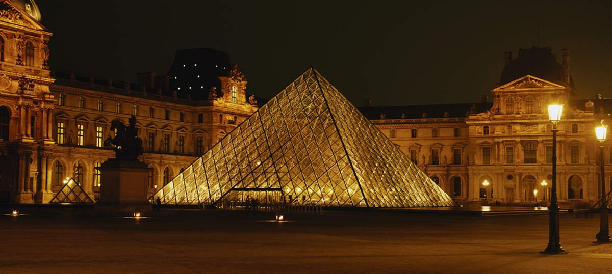 The Louvre Museum Canvas Prints