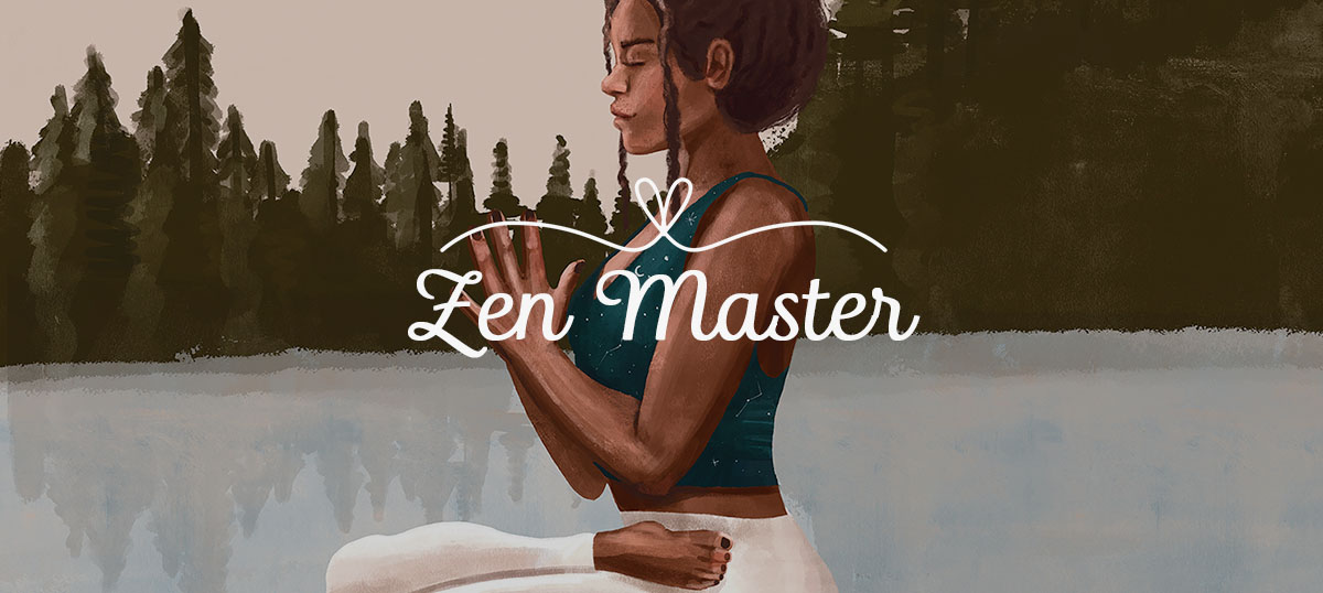 Zen Master Canvas Art