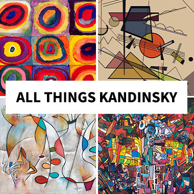 All Things Kandinsky Canvas Art Prints