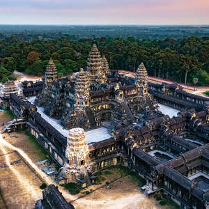 Angkor Wat Canvas Art