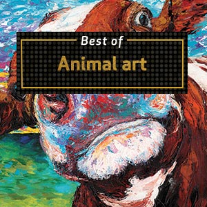 Top Animal Art of 2019 Canvas Artwork