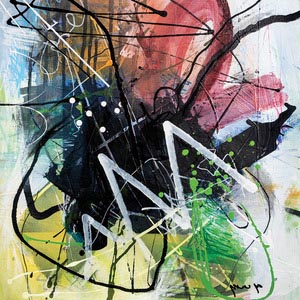 Chaotic Compositions Canvas Art