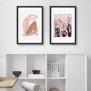 The Cut Outs Collection Canvas Wall Art