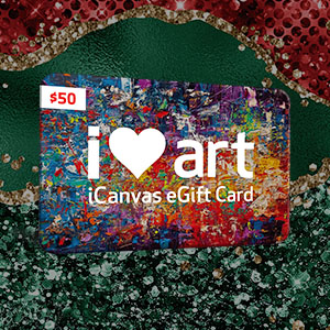 Gift Card Canvas Art