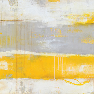 Gray & Yellow Canvas Art