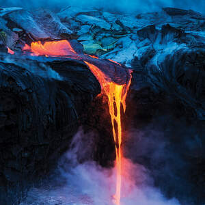 Hawai'i Volcanoes Canvas Art Prints