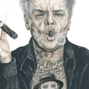 Jack Nicholson Canvas Prints