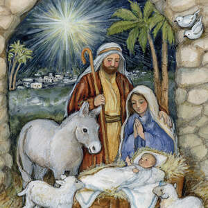 Nativity Scenes Art Prints