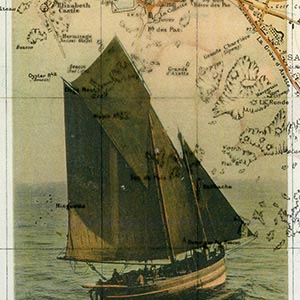 Nautical Maps Canvas Art