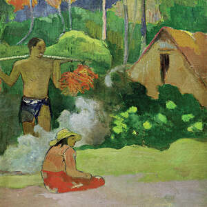 Oceanian Culture Canvas Art