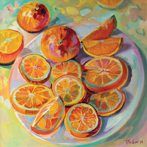Oranges Canvas Prints