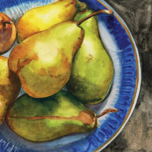 Pears Canvas Artwork