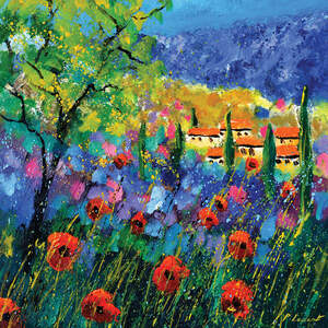 Provence Canvas Art