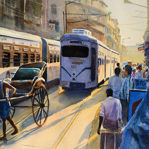 Ramesh Jhawar Canvas Artwork