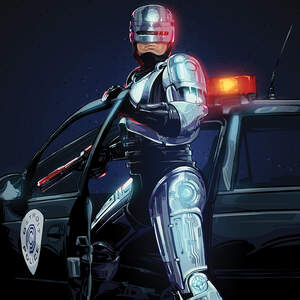 Robocop Canvas Art Prints