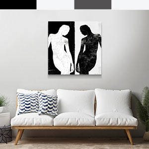 Black & White Canvas Art