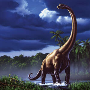 Dinosaurs Canvas Art Prints