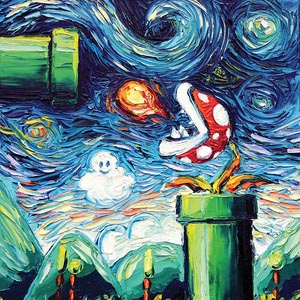Super Mario Bros Canvas Wall Art