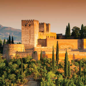 The Alhambra Canvas Art