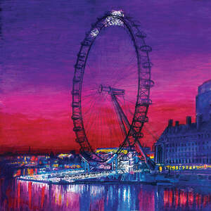 The London Eye Art Prints